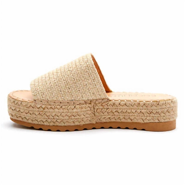 Beach by Matisse Woven Sandal Beige US 7 3