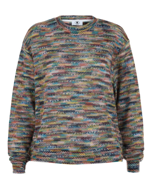 M Missoni Mottled Knit Sweater Multi Medium 3