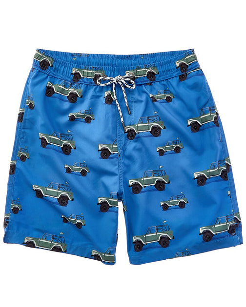 Snapper Rock Surf Safari Volley Board Short Blue Small 2