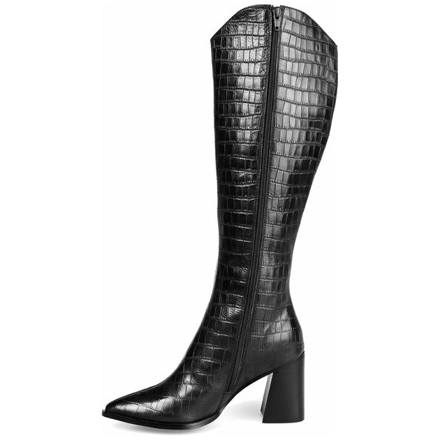 Journee Signature Laila Boot Brown US 7 3