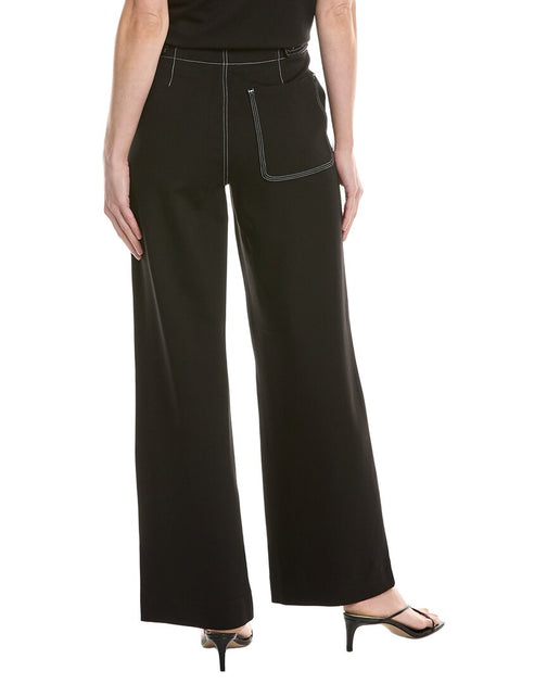 rag & bone Irina Ponte Tailored Pant Black US 6 3