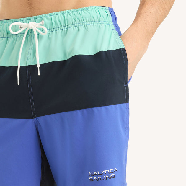 Nautica Heritage Swim Trunk Blue 2XL 3