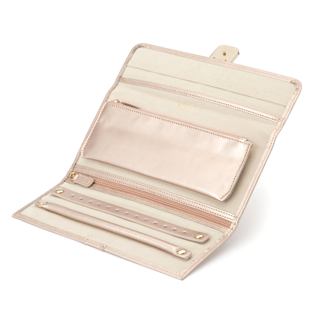 Wolf Palermo Jewelry Roll Gold 4
