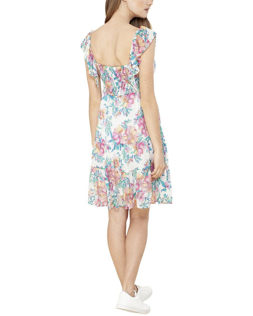 Hale Bob Tiered Dress Multi Medium 3
