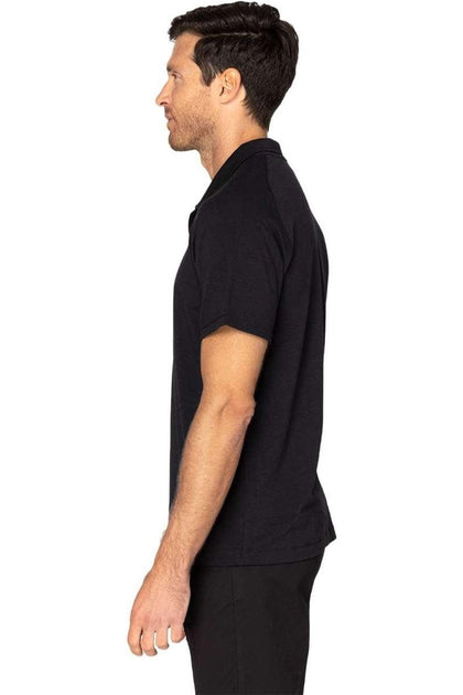 Threadfast Apparel Impact Polo Black Medium 3