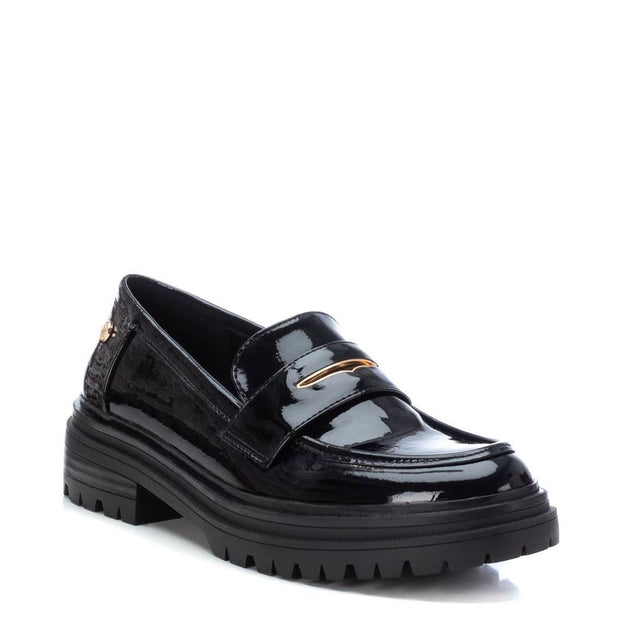 XTI Women's Moccasins Black US 8 2