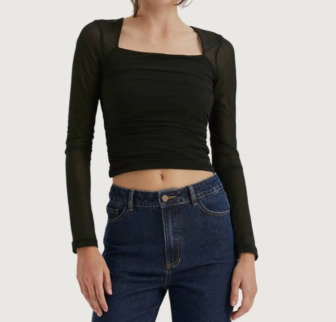 CRESCENT Sasha Top Black Medium 2