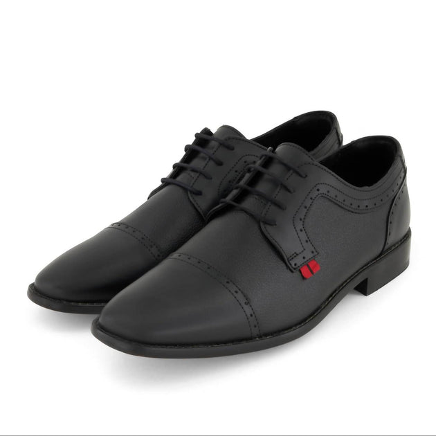 Andrea Oxford Leather Shoes Black US 9 6