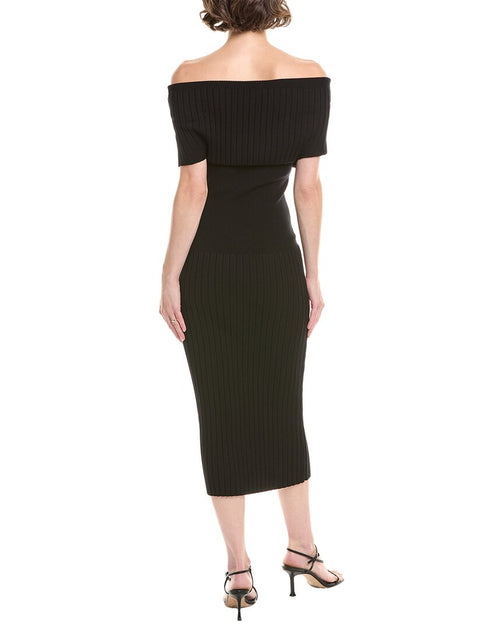 Sportmax Feritos Knit Dress Black XSmall 3