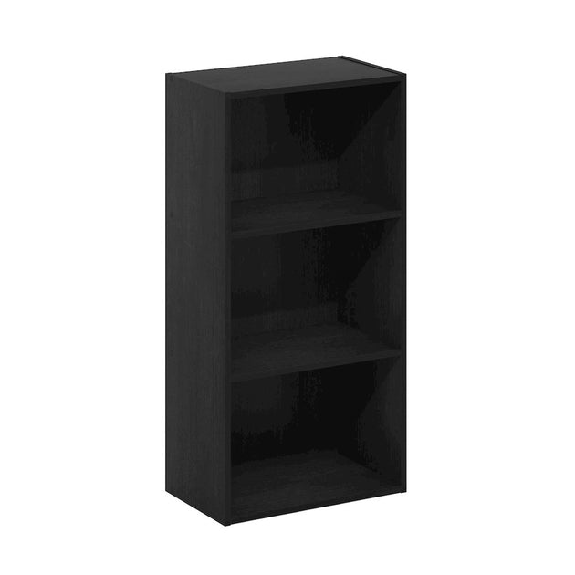 Furinno Luder Bookcase 3-Tier Blackwood 3