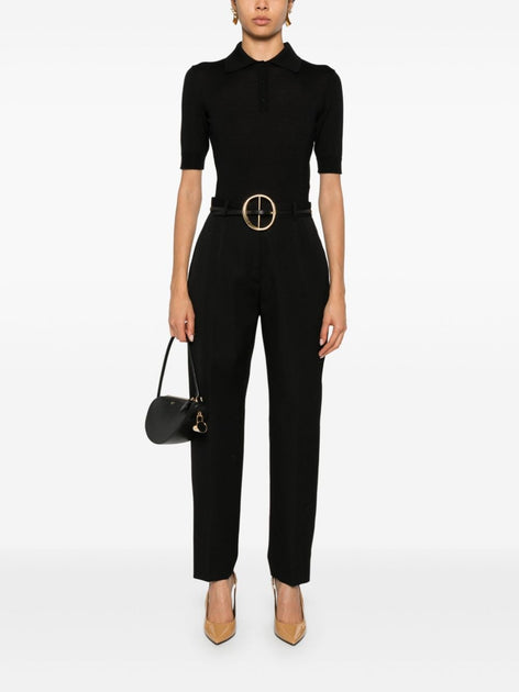 Lanvin Verjüngte Hose Schwarz EU 44 3