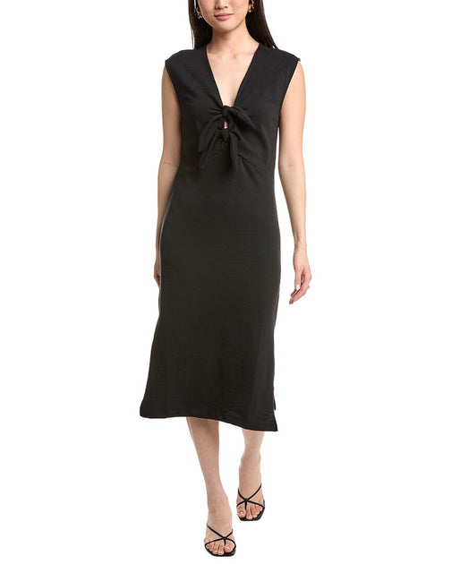 Nation LTD Kalee Column Midi Dress Black Medium 2