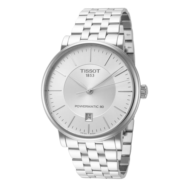 Tissot Carson 40mm Automatic Watch Silver 2