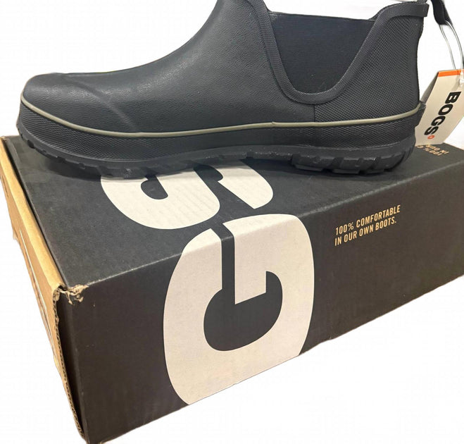 Bogs Digger Slip Rain Boots Black US 14 3
