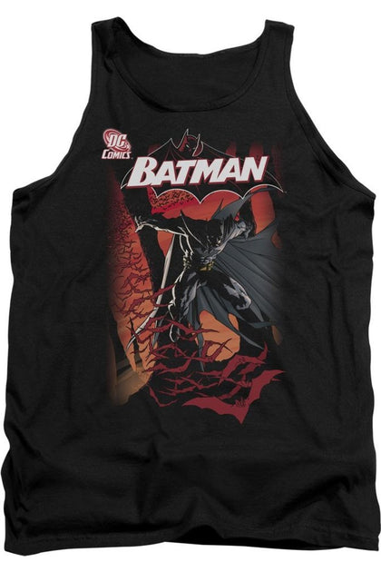 Gildan Batman 655 Cover Tank Top Black Medium 2
