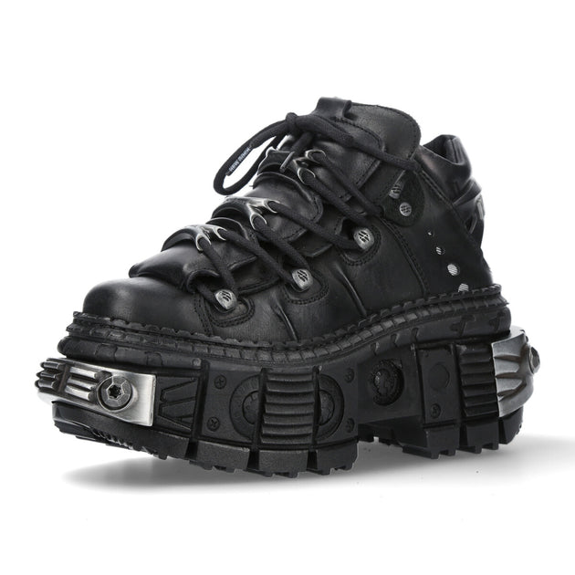 New Rock WALL106-S10 Platform Boots Black EU 43 3