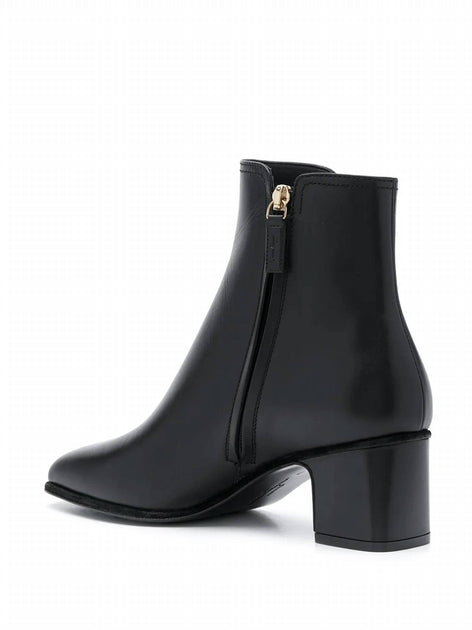 Salvatore Ferragamo Women's Ankle Boots Black US 4 4