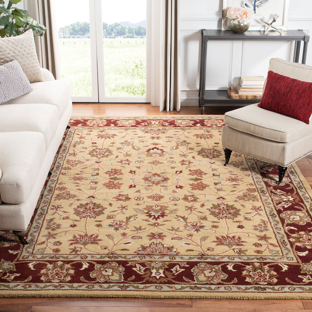 Safavieh HG965 Area Rug Ivory Red 2