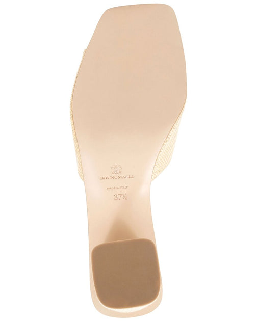 Bruno Magli Alessandra Mule Beige US 8 4
