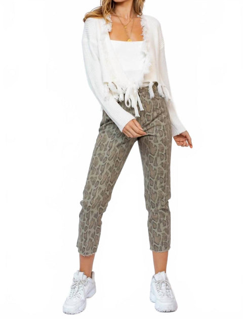 LE LIS Desert Muse Jeans Grey Small 2