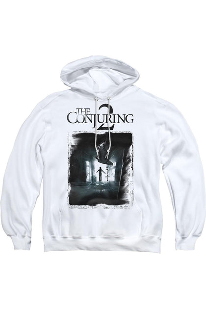 Gildan The Conjuring 2 Poster Hoodie White Large 2