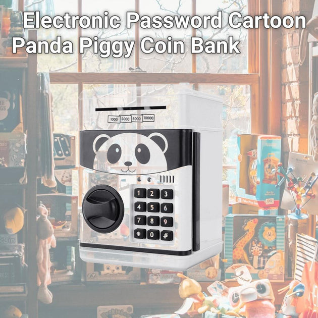 AZImport elektronisches Passwort Sparbüchse Panda 3