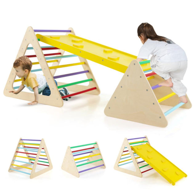 Hivvago 3 Piece Toddler Triangle Set Multicolor 2