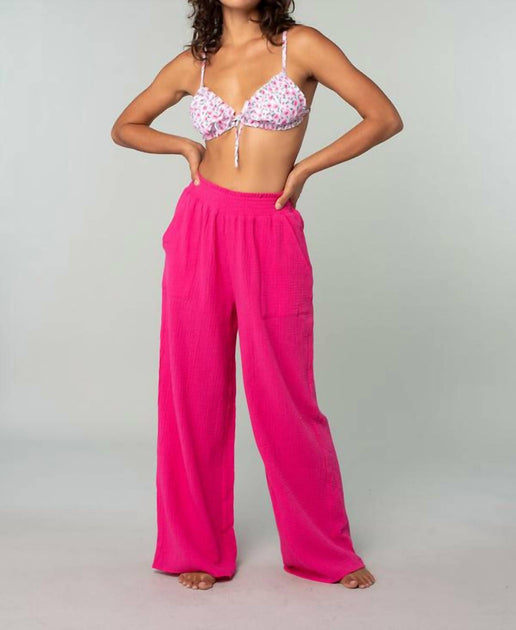 LOVESTITCH Saratoga Pants Pink Small 4