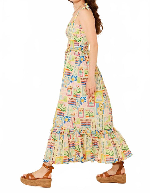 BILA77 Linda Flora Maxi Dress Multi XS 4
