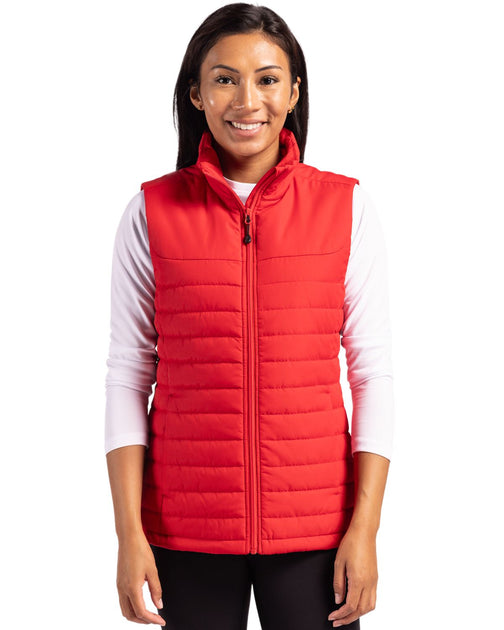 Clique Elevation Eco Full Zip Puffer Vest Blue XLarge 2