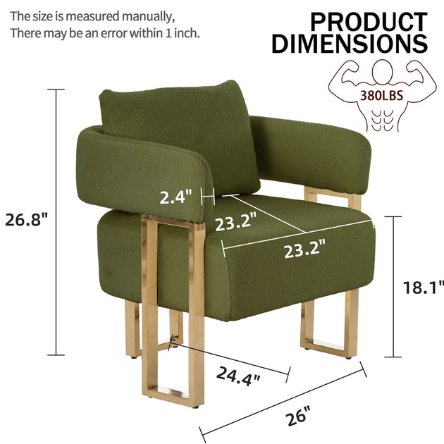 GOODSILO Modern Decorative Chair Set 4