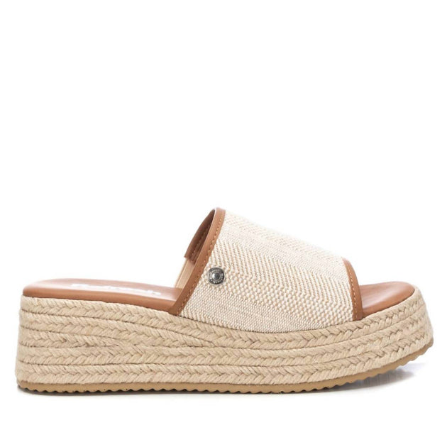 Xti 5-6 Wedge Sandals Beige 6