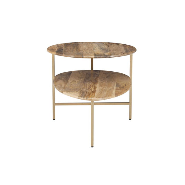 Powell Tavin Coffee Table Natural Gold 3