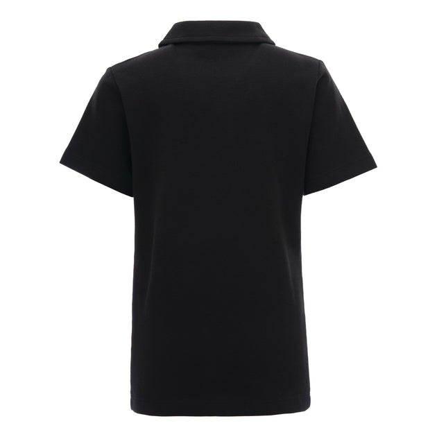 Moustache Solid Logo Polo Black US 6 4