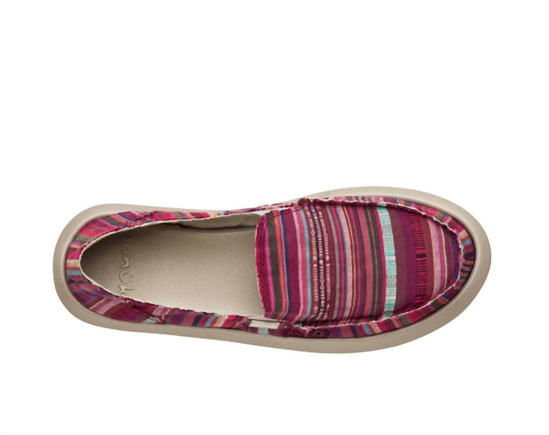 SANUK Donna St Slip On Multi US 7 4