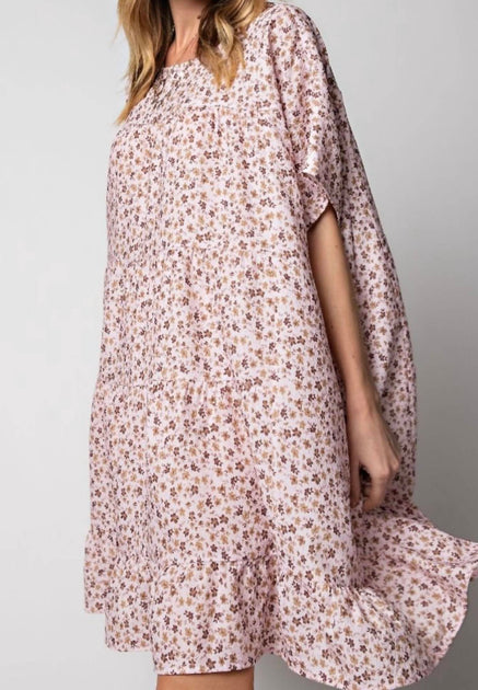 Easel Hazel Dress Pink Large 2
