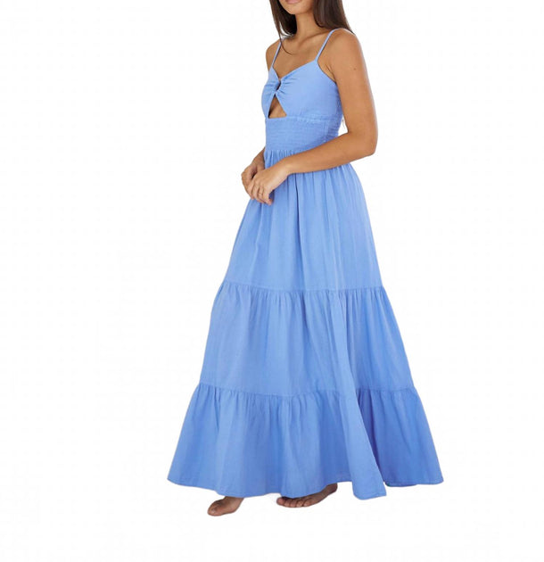 Blanco Nayla Maxi Dress Blue Large 3