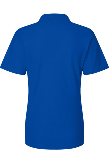 Gildan Softstyle Pique Polo Blue Large 4