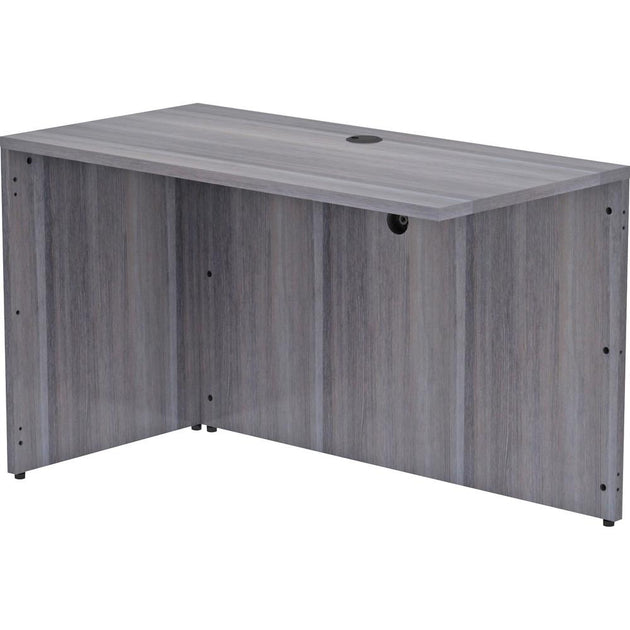 Lorell Essentials Series Return Shell Weathered Charcoal 48x24 2
