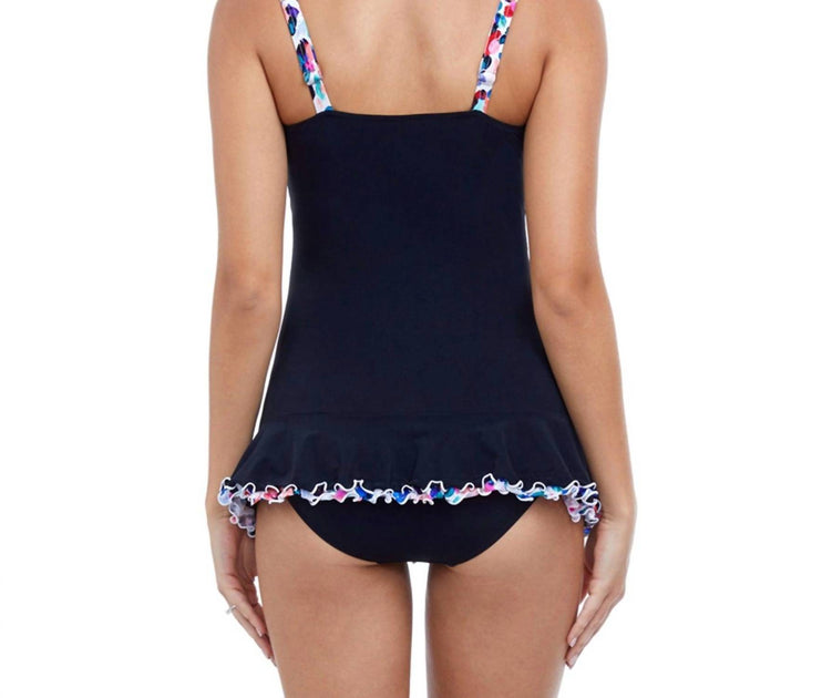 Profile by Gottex Swimdress One Piece Swimsuit Black US 6 3