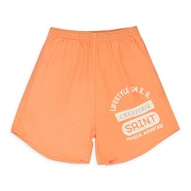 Saint Michael Creation Easy Shorts Orange Large 2