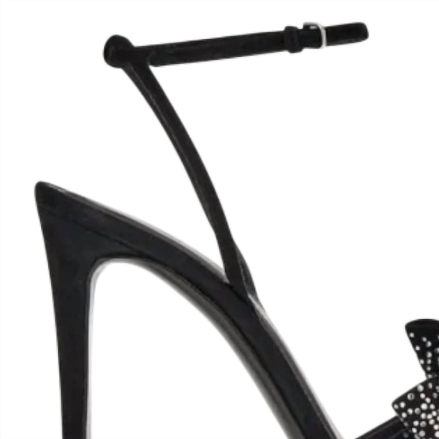 Salvatore Ferragamo Double Bow Sandals Black US 8.5 3