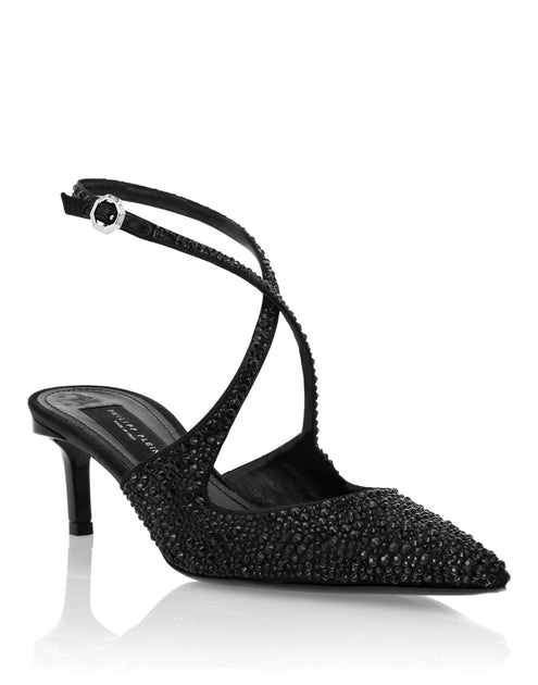 Philipp Plein Slingback Pump Black EU 39 2