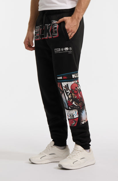 Ecko Unltd Deadpool Art Of Life Jogger Schwarz Small 4