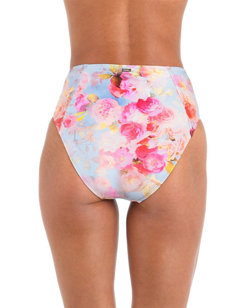 L'AGENCE Vanessa High-Waisted Bikini Bottom White XLarge 3