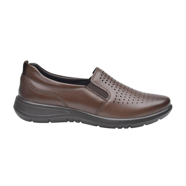 Pazstor Celeste Lambskin Shoes Brown US 6 6