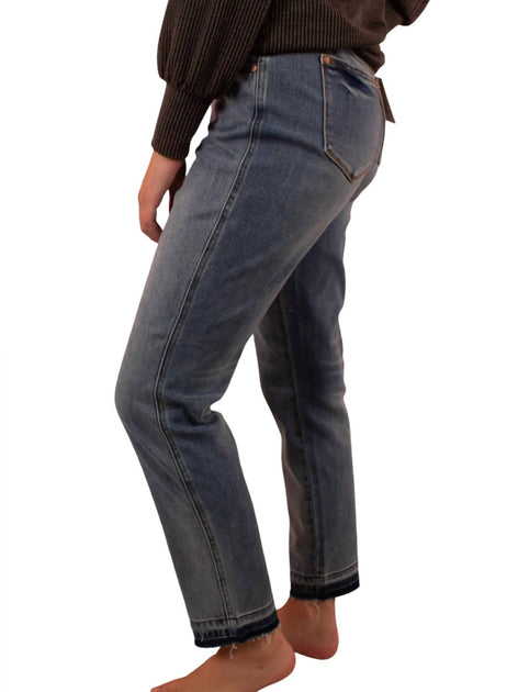 Judy Blue Magic Release Midrise Boyfriend Jeans Grey 28 4