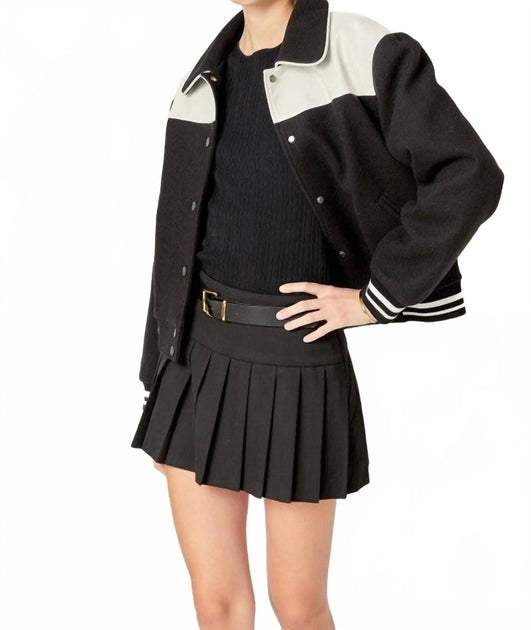 English Factory Bomber Jacket Black Medium 3