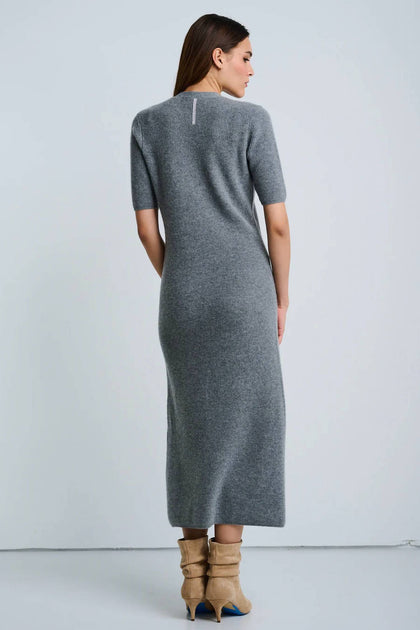 Lisa Todd Night Cap Dress Grey Small 3