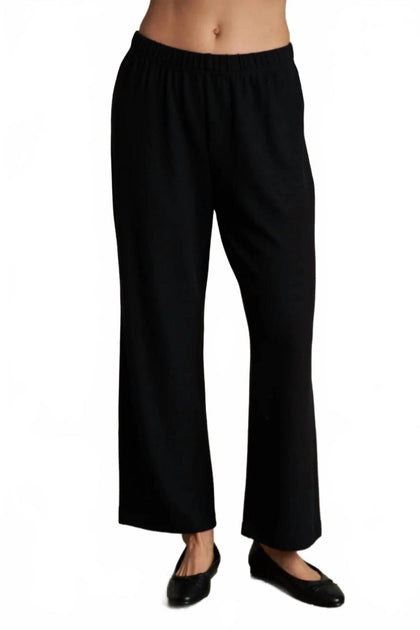 PERFECTWHITETEE Marcie Straight Leg Pants Black Medium 2